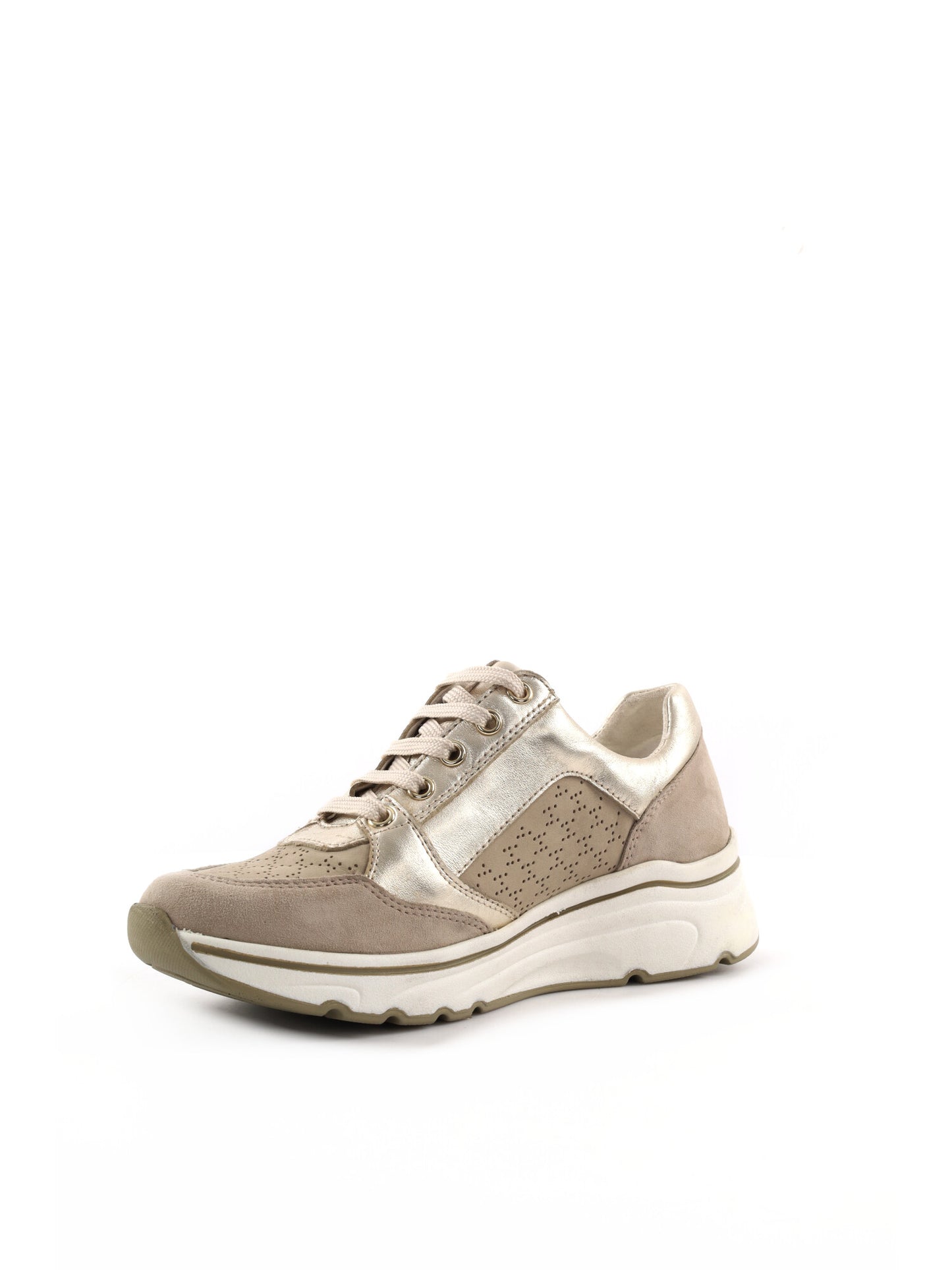 Sneakers Shoelab Glam Conch donna beige per la primavera-estate