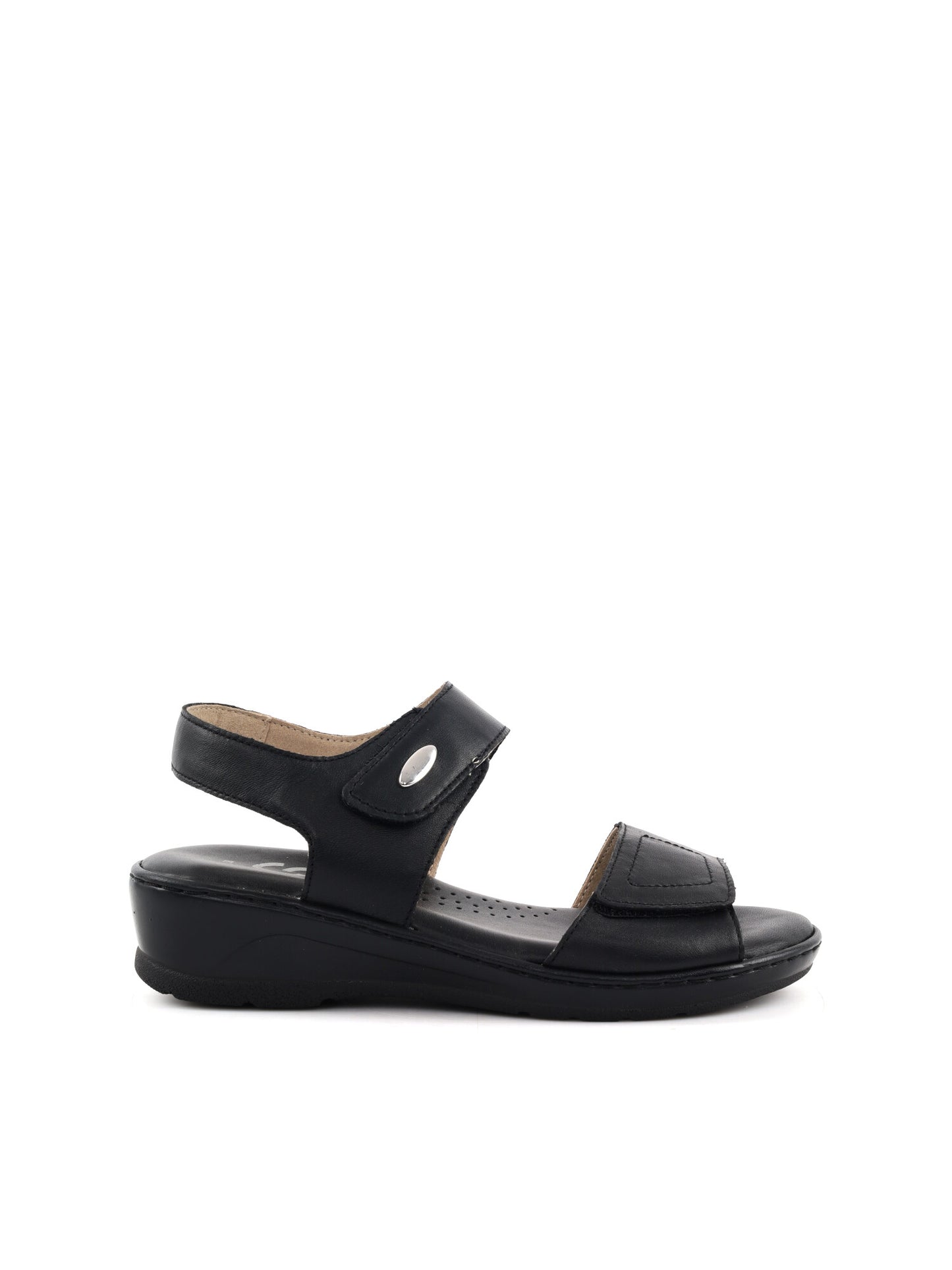 Sandali Shoelab Lorenz neri da donna per la primavera-estate