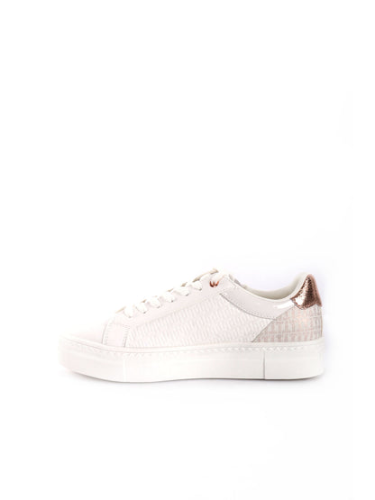 SNEAKERS PLATFORM CON ZIP TAMARIS DONNA BIANCO ROSA