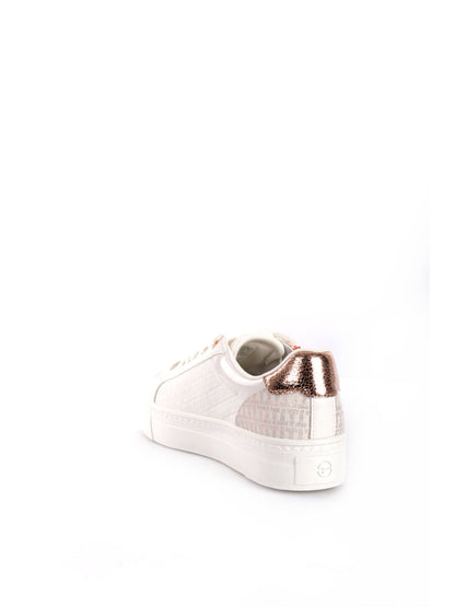 SNEAKERS PLATFORM CON ZIP TAMARIS DONNA BIANCO ROSA