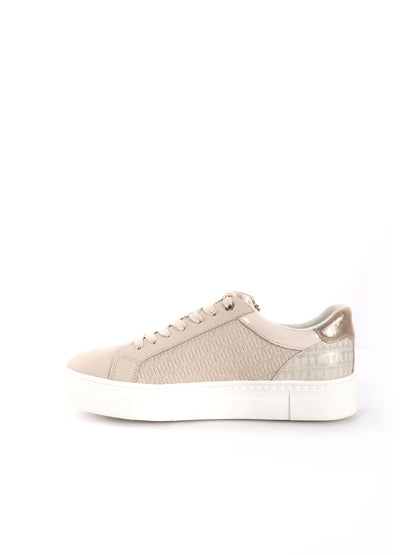 SNEAKERS PLATFORM CON ZIP TAMARIS DONNA AVORIO