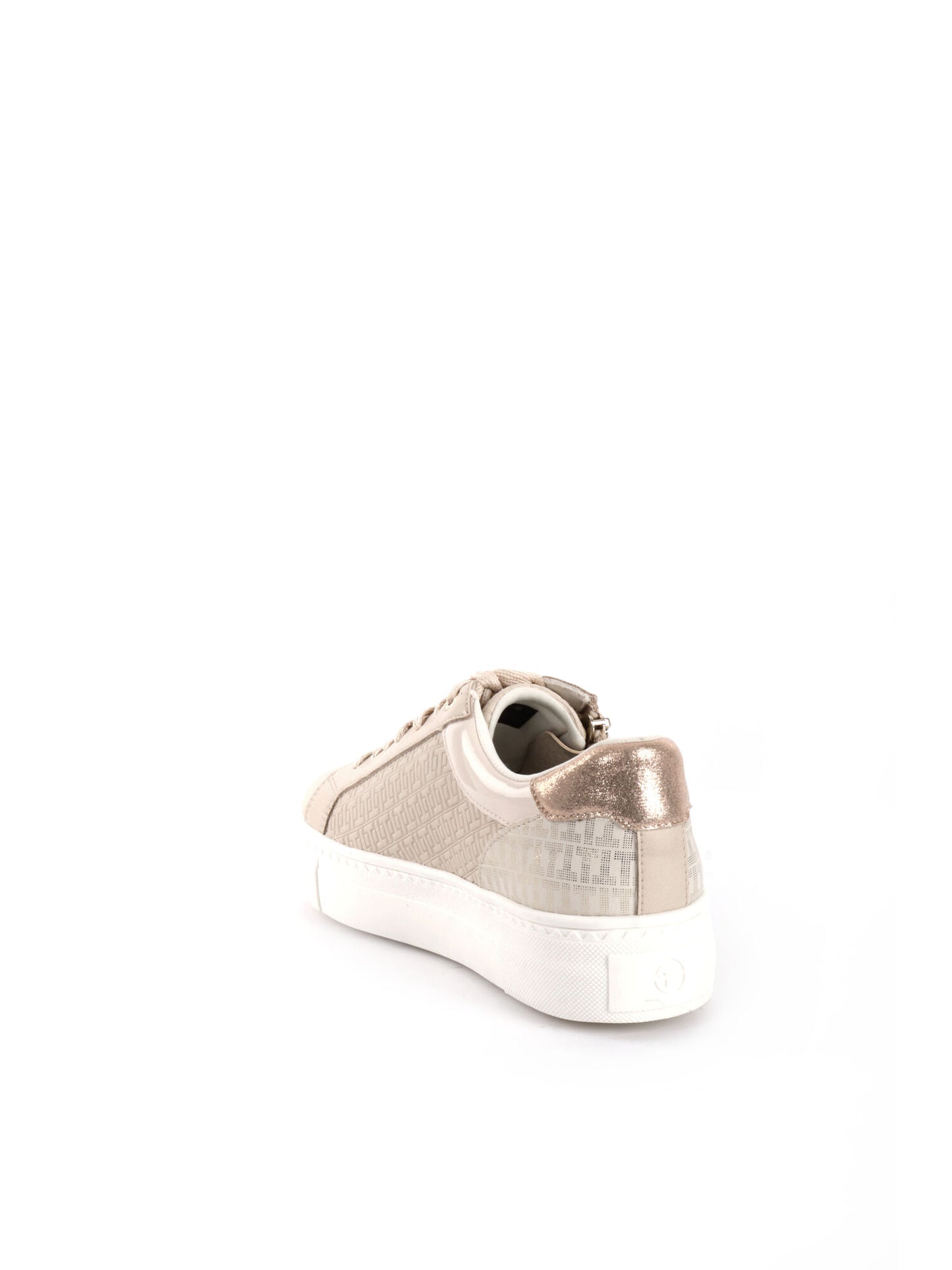 SNEAKERS PLATFORM CON ZIP TAMARIS DONNA AVORIO