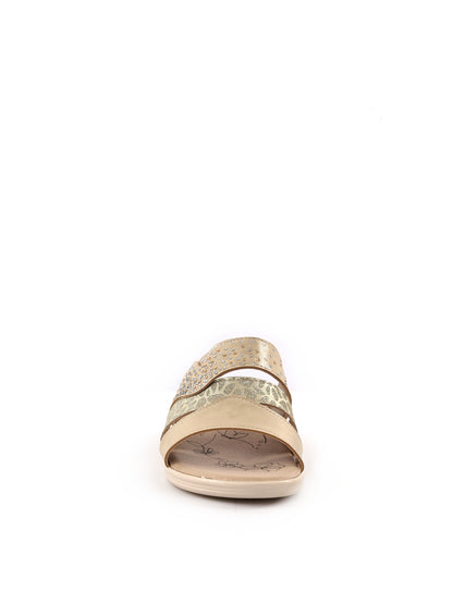 Tiglio Ciabatte da donna Venezia in elegante metallico