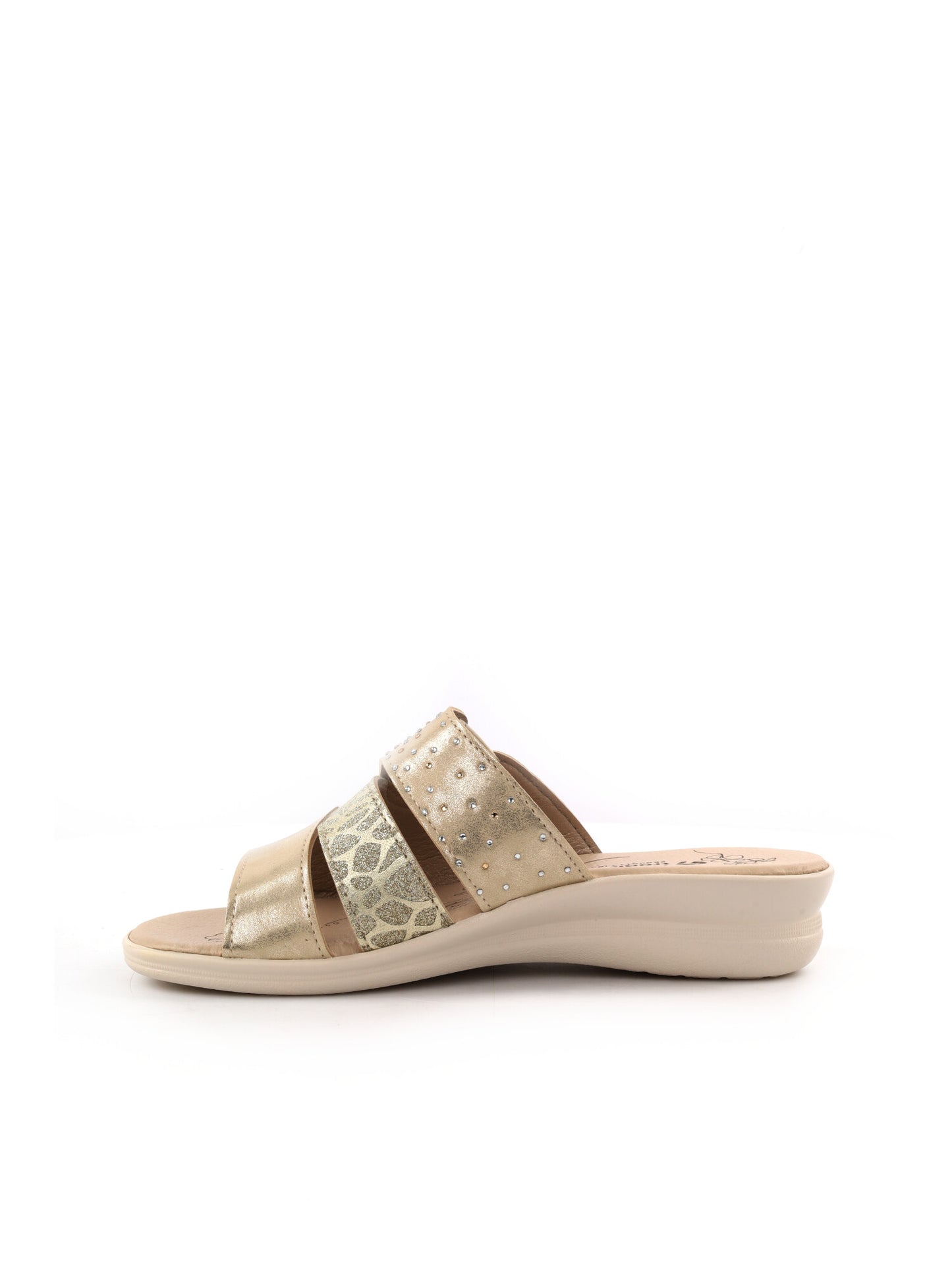 Tiglio Ciabatte da donna Venezia in elegante metallico