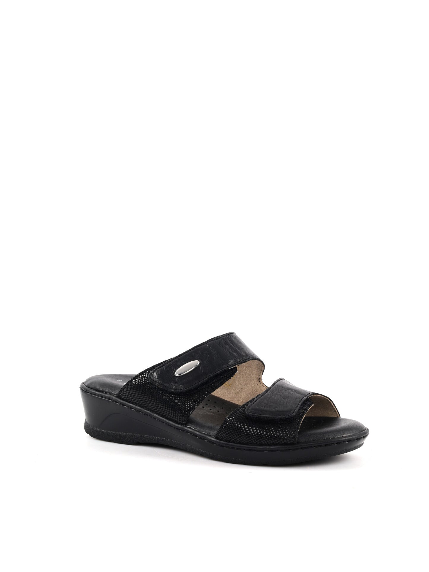 Sandali Shoelab Lorenz neri da Donna, stile elegante e comodo