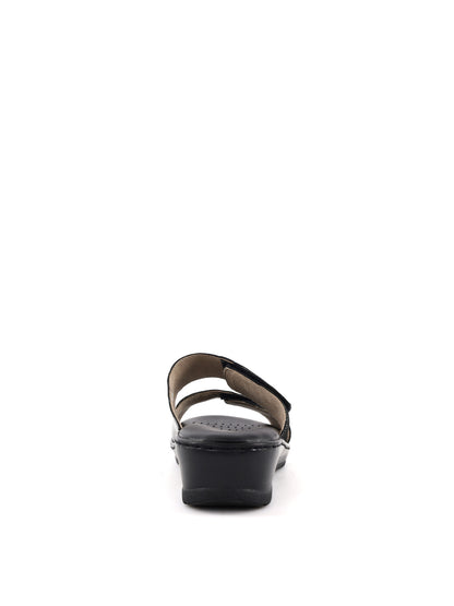 Sandali Shoelab Lorenz neri da Donna, stile elegante e comodo