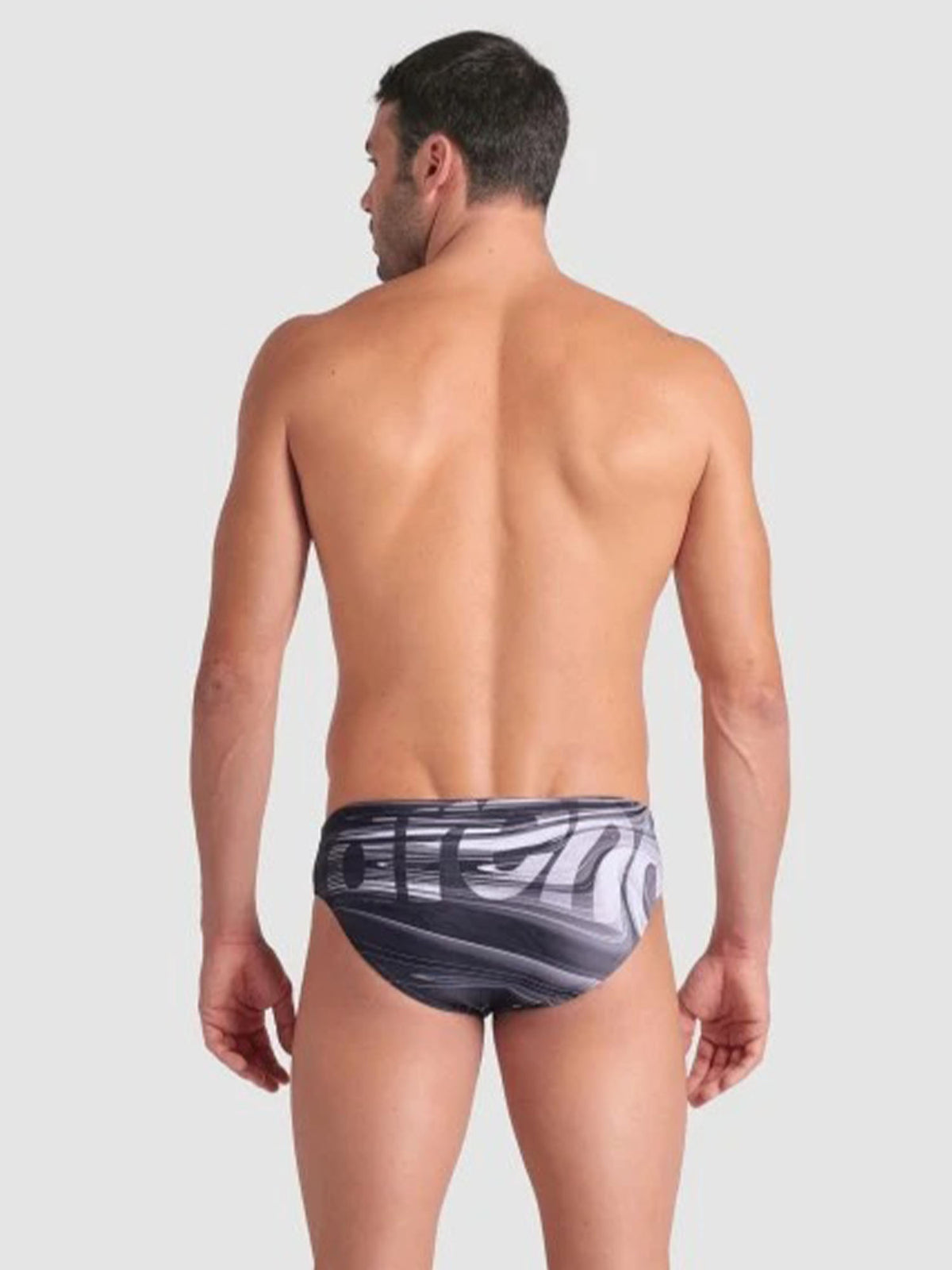 Arena costume slip da uomo nero