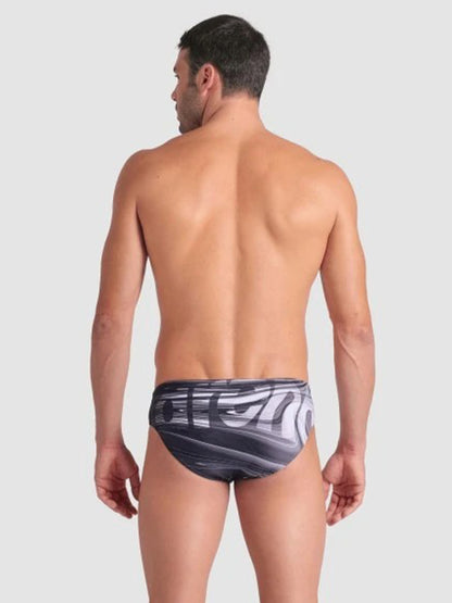 Arena costume slip da uomo nero
