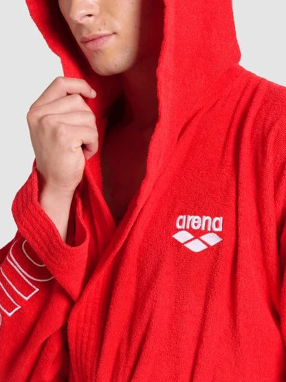 Arena accappatoio sp da donna rosso