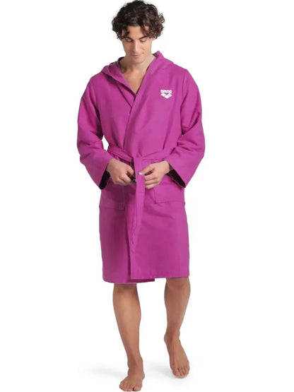 Accappatoio Arena Compact Microfiber rosa da uomo per piscina