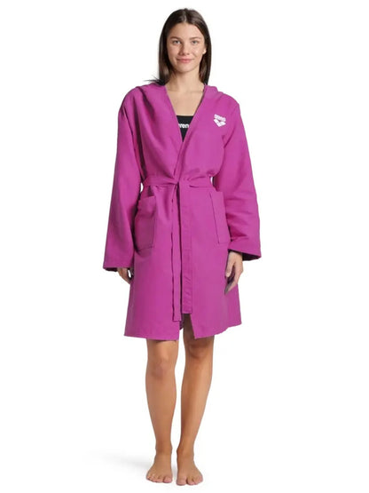 Accappatoio Arena Compact Microfiber rosa da uomo per piscina