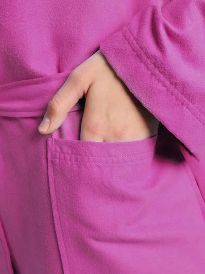 Accappatoio Arena Compact Microfiber rosa da uomo per piscina