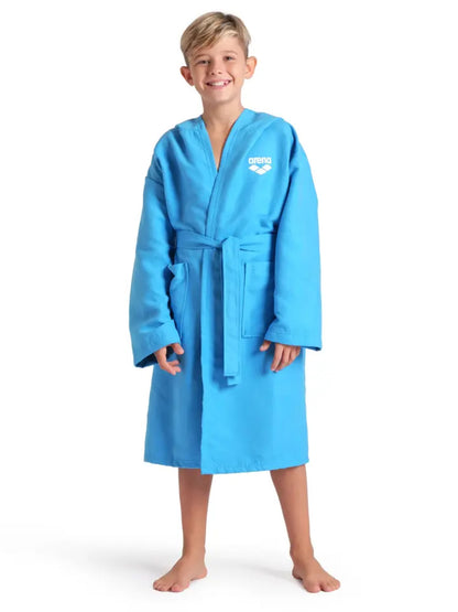 Accappatoio Arena junior azzurro per piscina unisex bambino