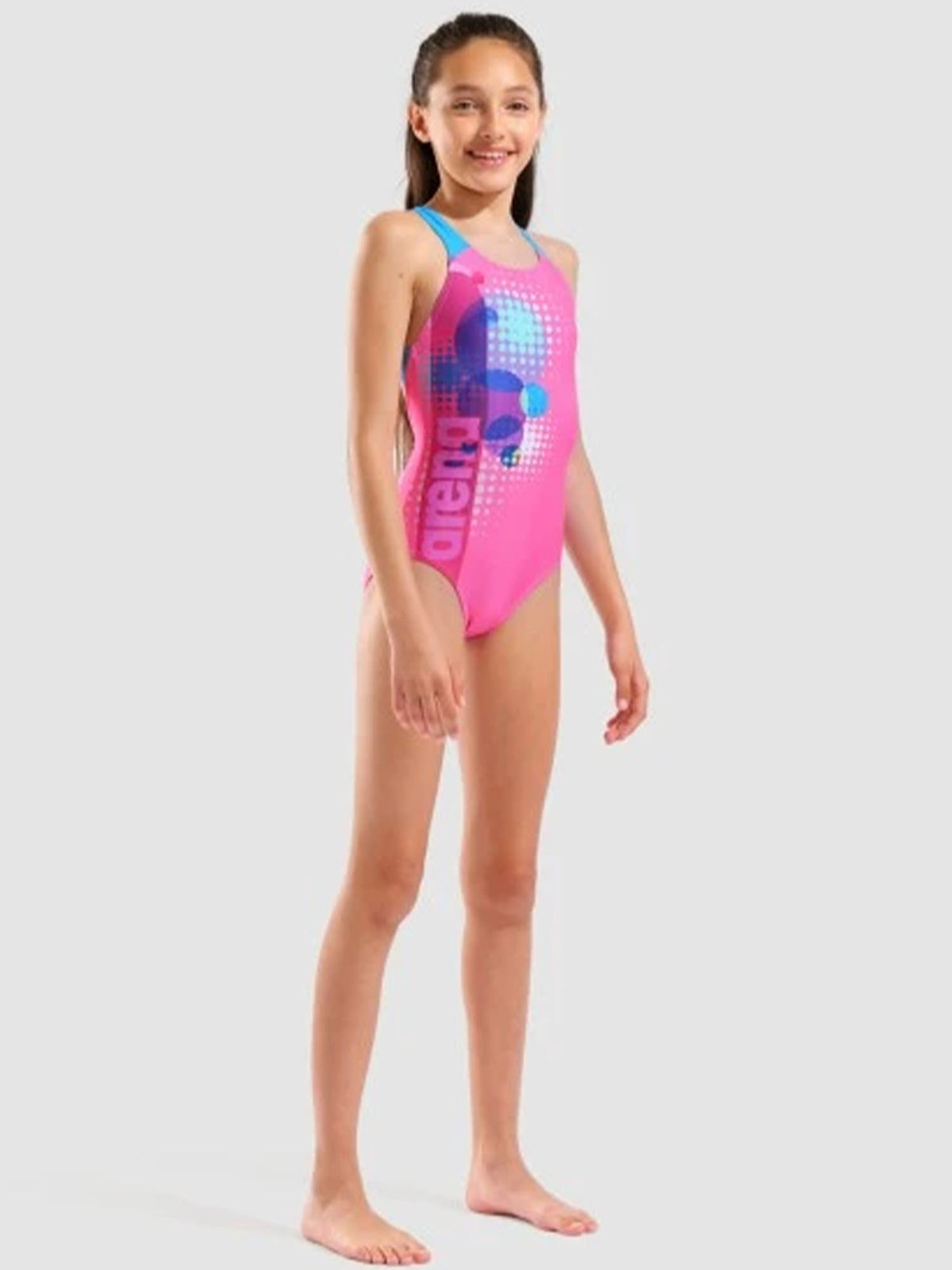 Arena costume intero da bambino/a rosa