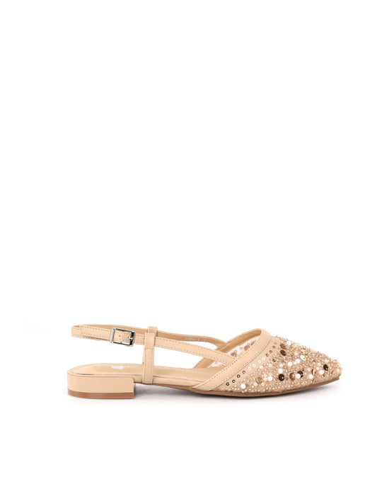 Décolleté Clyo' beige, elegante e versatile da donna