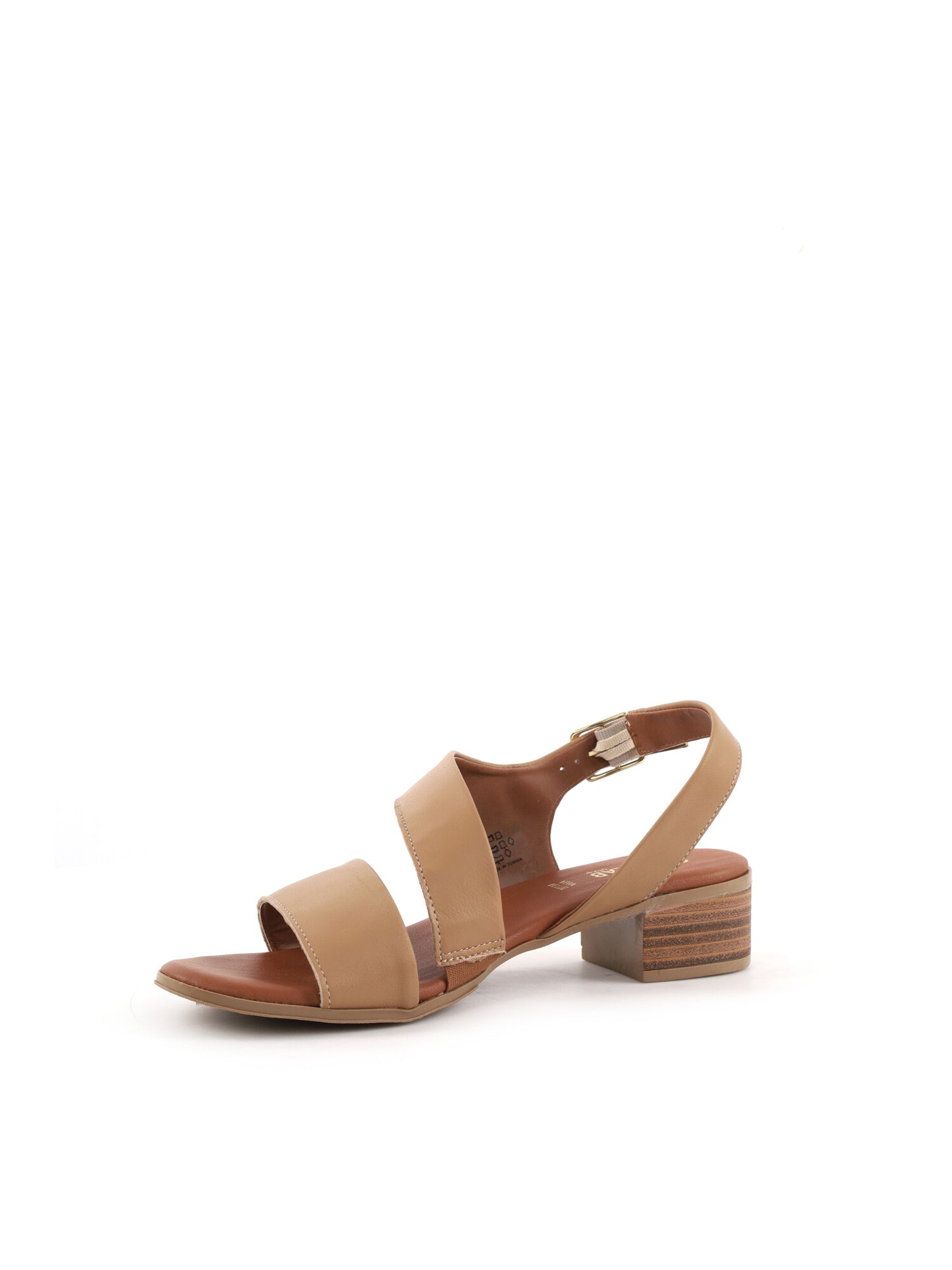 Shoelab sandali donna nocciola per la primavera-estate