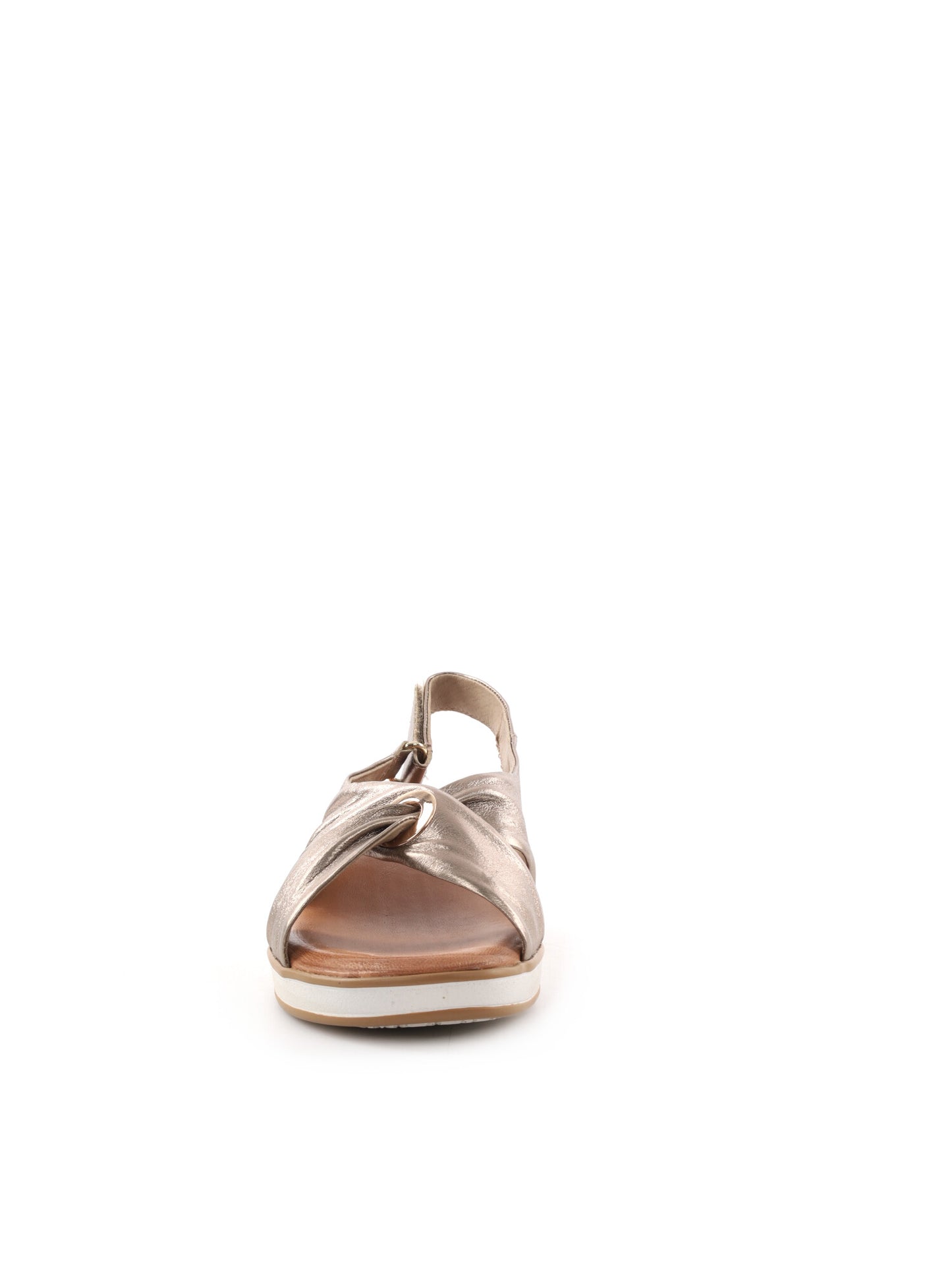 Shoelab Glenda Grave, eleganti sandali da donna color oro