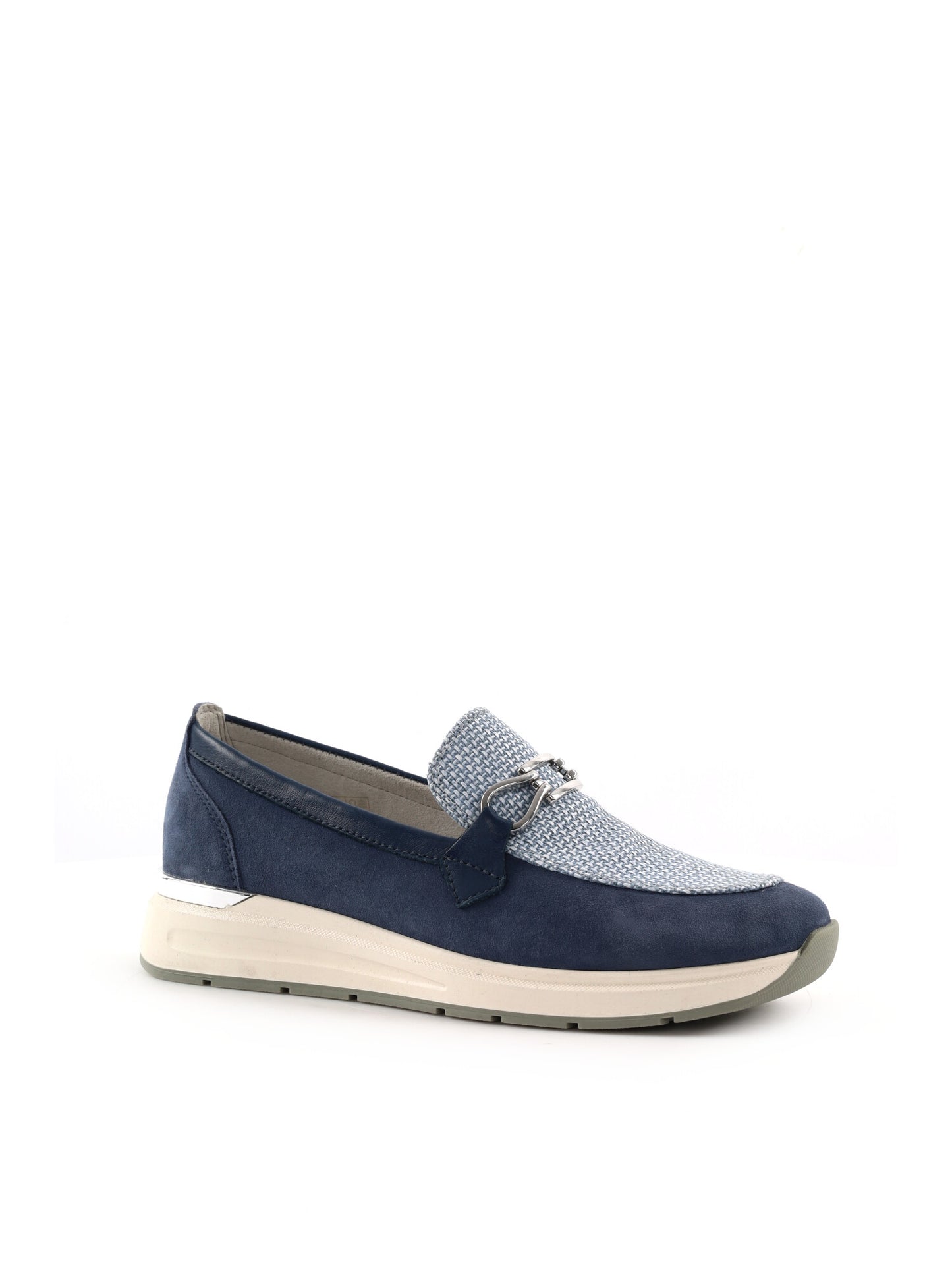 Mocassini da donna Shoelab modello Ingrid in denim