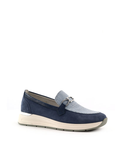 Mocassini da donna Shoelab modello Ingrid in denim