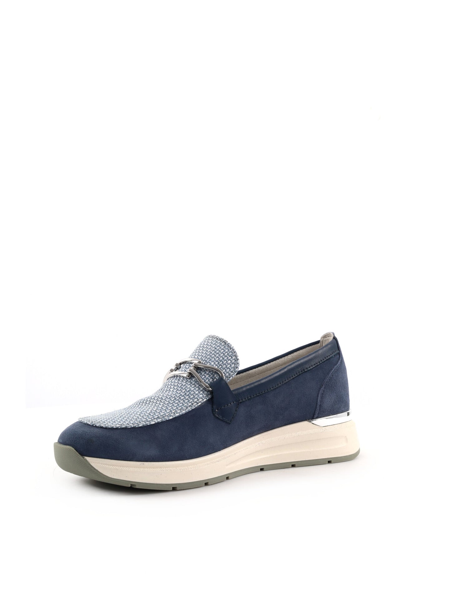 Mocassini da donna Shoelab modello Ingrid in denim
