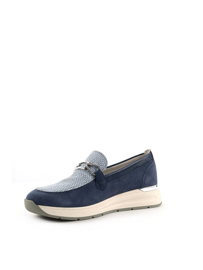 Mocassini da donna Shoelab modello Ingrid in denim