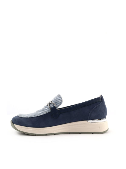 Mocassini da donna Shoelab modello Ingrid in denim