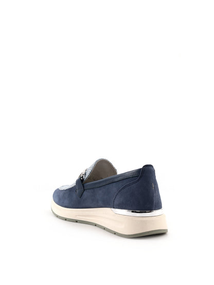 Mocassini da donna Shoelab modello Ingrid in denim