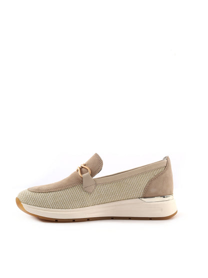 Mocassini Shoelab Ingrid Natur beige da donna per la primavera-estate