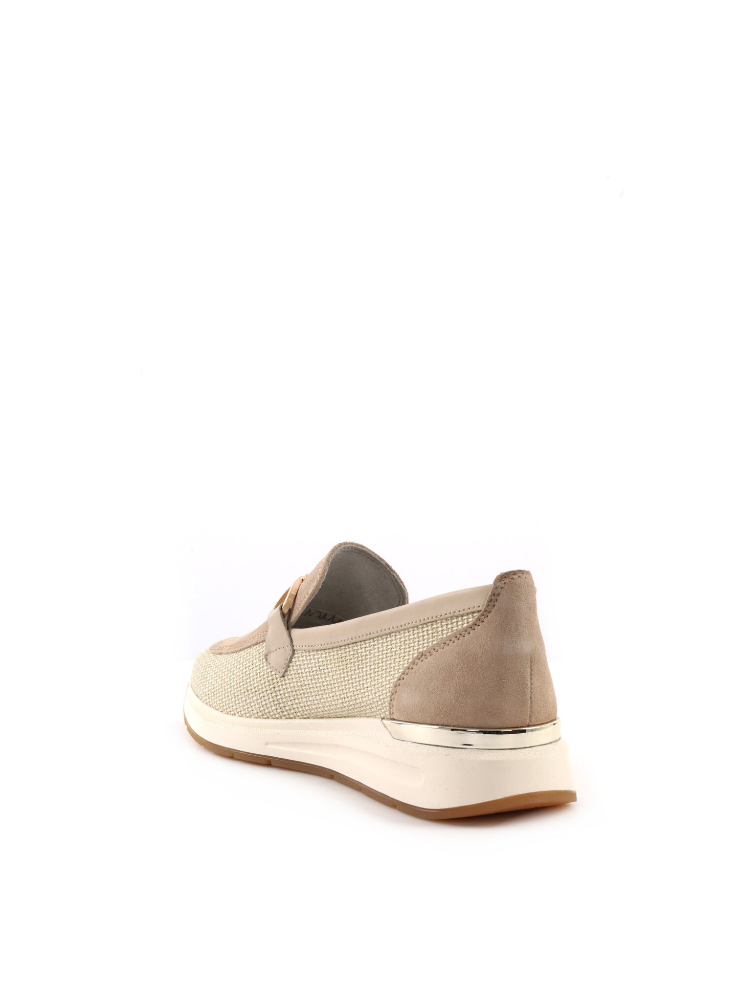 Mocassini Shoelab Ingrid Natur beige da donna per la primavera-estate