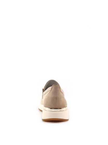Mocassini Shoelab Ingrid Natur beige da donna per la primavera-estate
