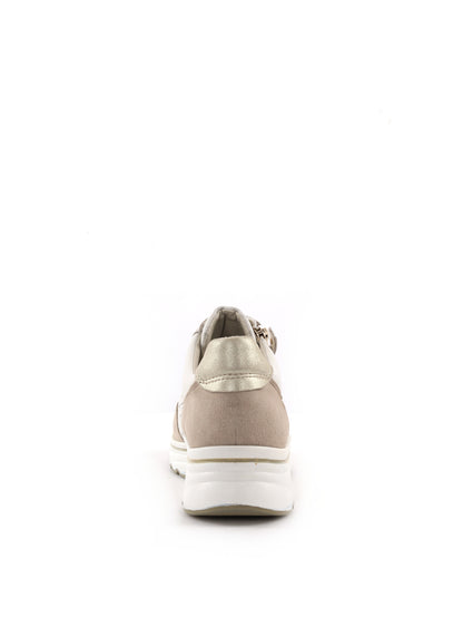 Sneakers donna Shoelab Glam White, eleganza casual in bianco