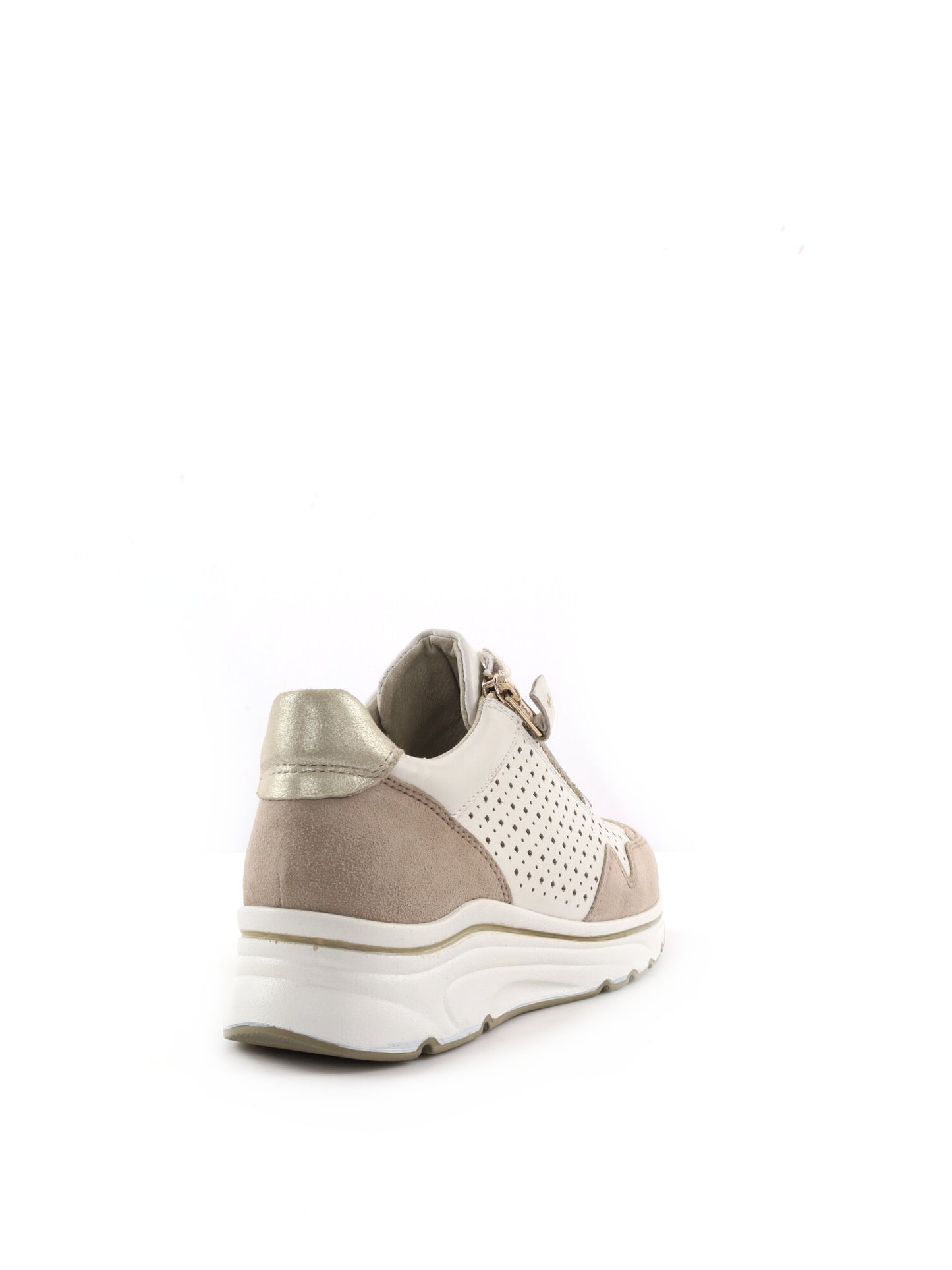 Sneakers donna Shoelab Glam White, eleganza casual in bianco