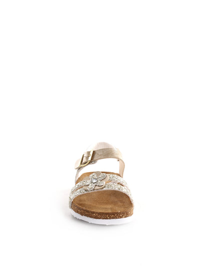 Easywalk sandali unisex bambino color argento metallizzato