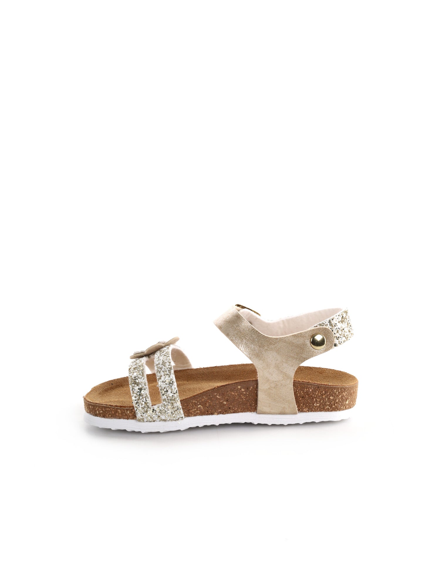 Easywalk sandali unisex bambino color argento metallizzato