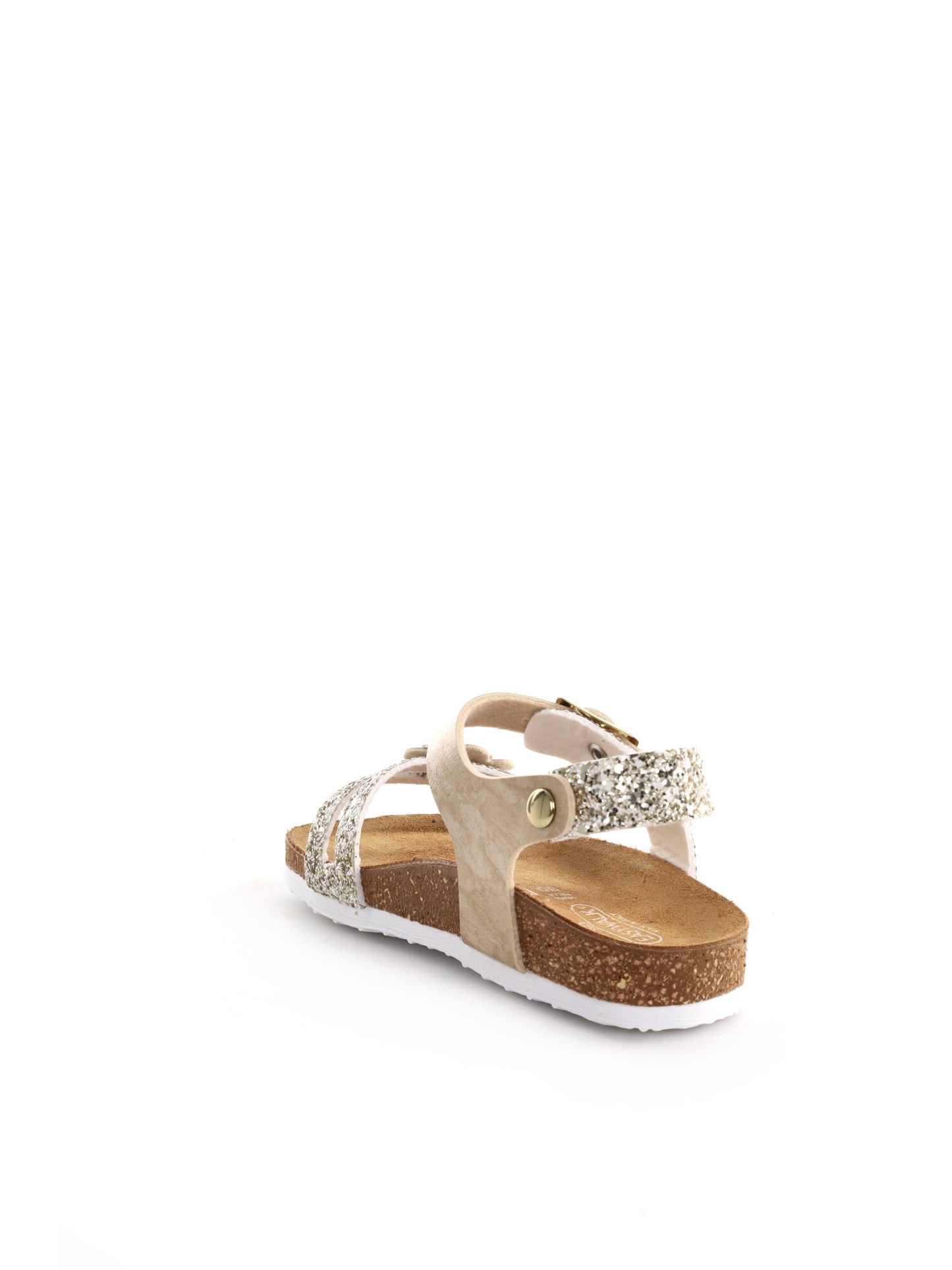 Easywalk sandali unisex bambino color argento metallizzato
