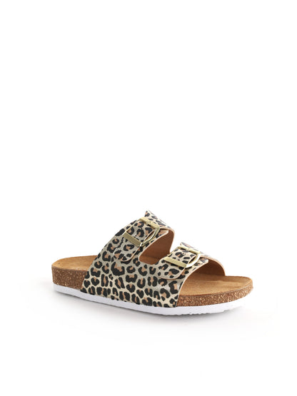 Sandalo Easywalk unisex bambino effetto argento metallico