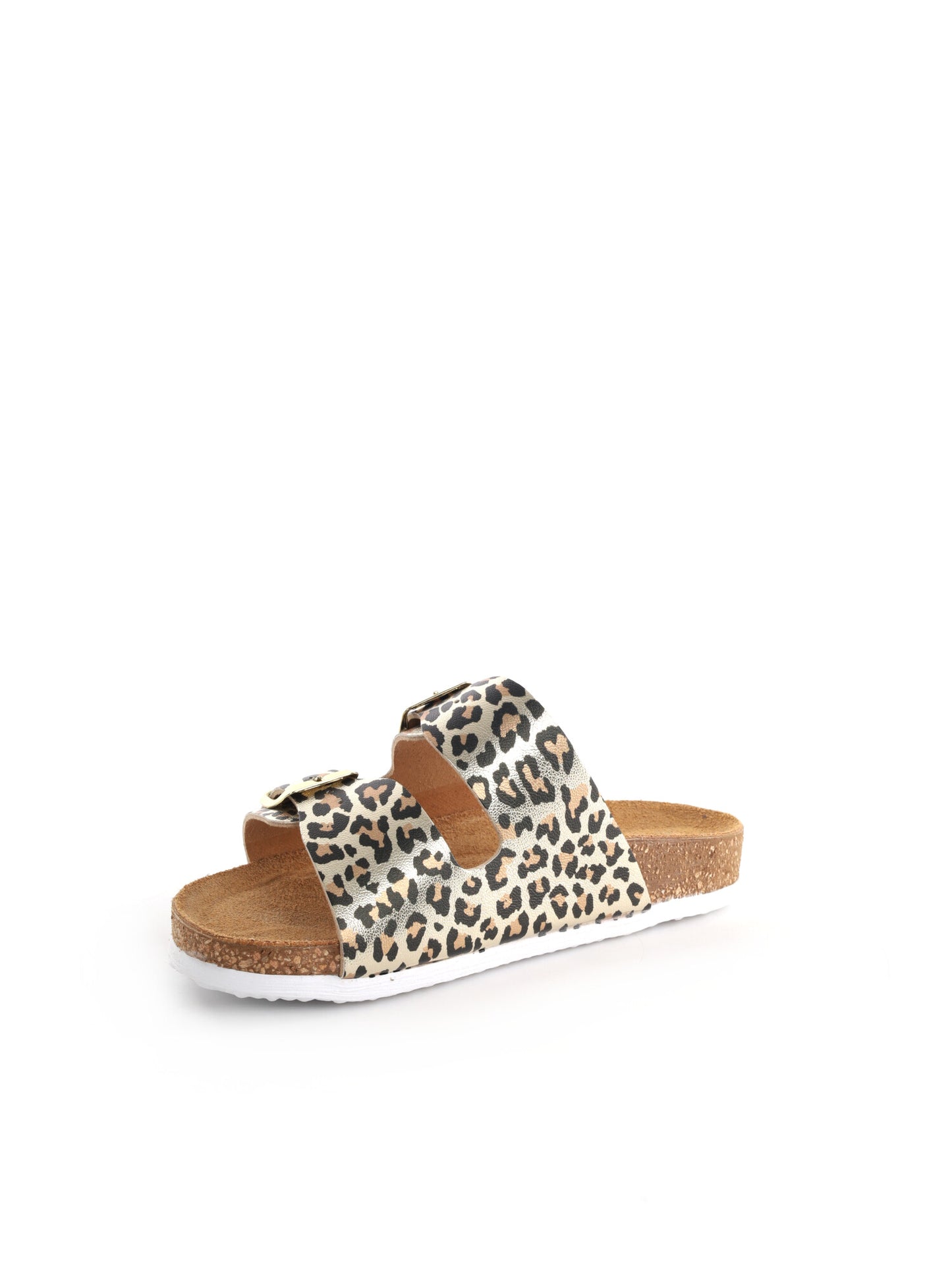 Sandalo Easywalk unisex bambino effetto argento metallico