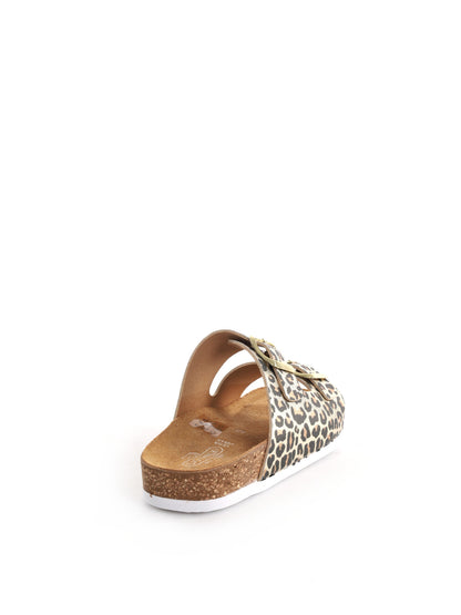 Sandalo Easywalk unisex bambino effetto argento metallico