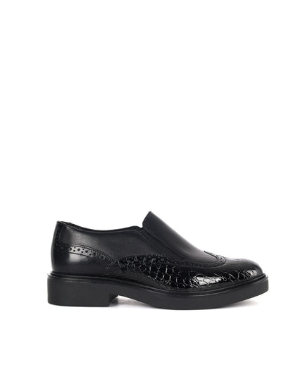 Shoelab 25846 Berkel Black, mocassini da donna neri