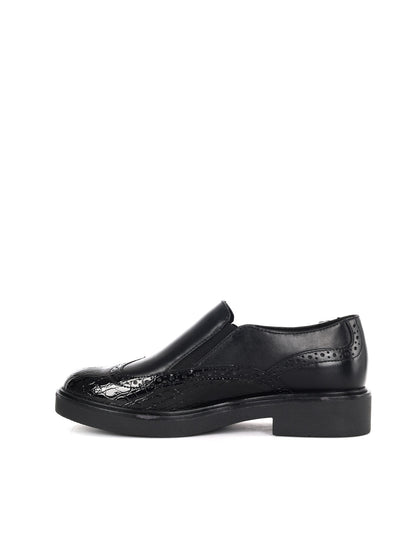 Shoelab 25846 Berkel Black, mocassini da donna neri