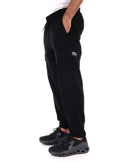 PANTALONE CARGO SPORTIVO PROPAGANDA DA UOMO NERO