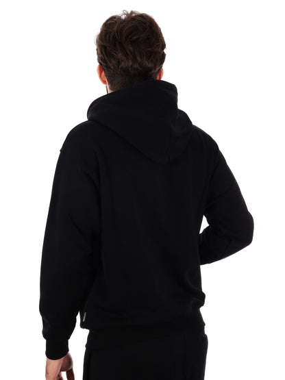 FELPA CON STAMPA SAUCE PROPAGANDA DA UOMO NERO