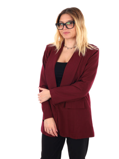 BLAZER MISS LOVE DA DONNA BORDEAUX