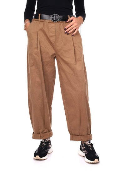 PANTALONE BALLOON MISS LOVE DA DONNA CAMMELLO