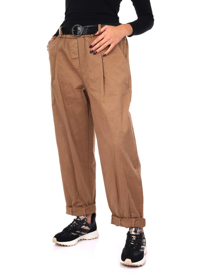 PANTALONE BALLOON MISS LOVE DA DONNA CAMMELLO