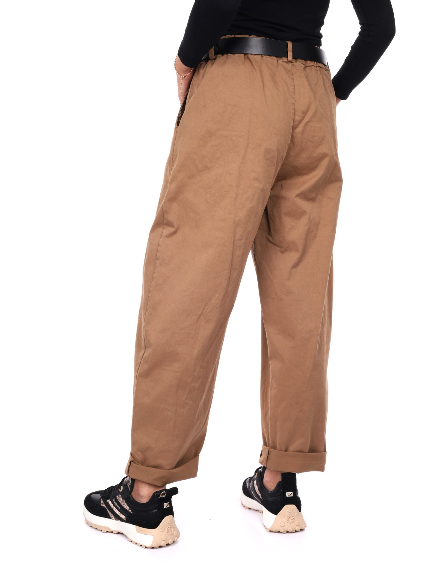 PANTALONE BALLOON MISS LOVE DA DONNA CAMMELLO