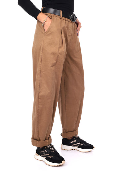 PANTALONE BALLOON MISS LOVE DA DONNA CAMMELLO