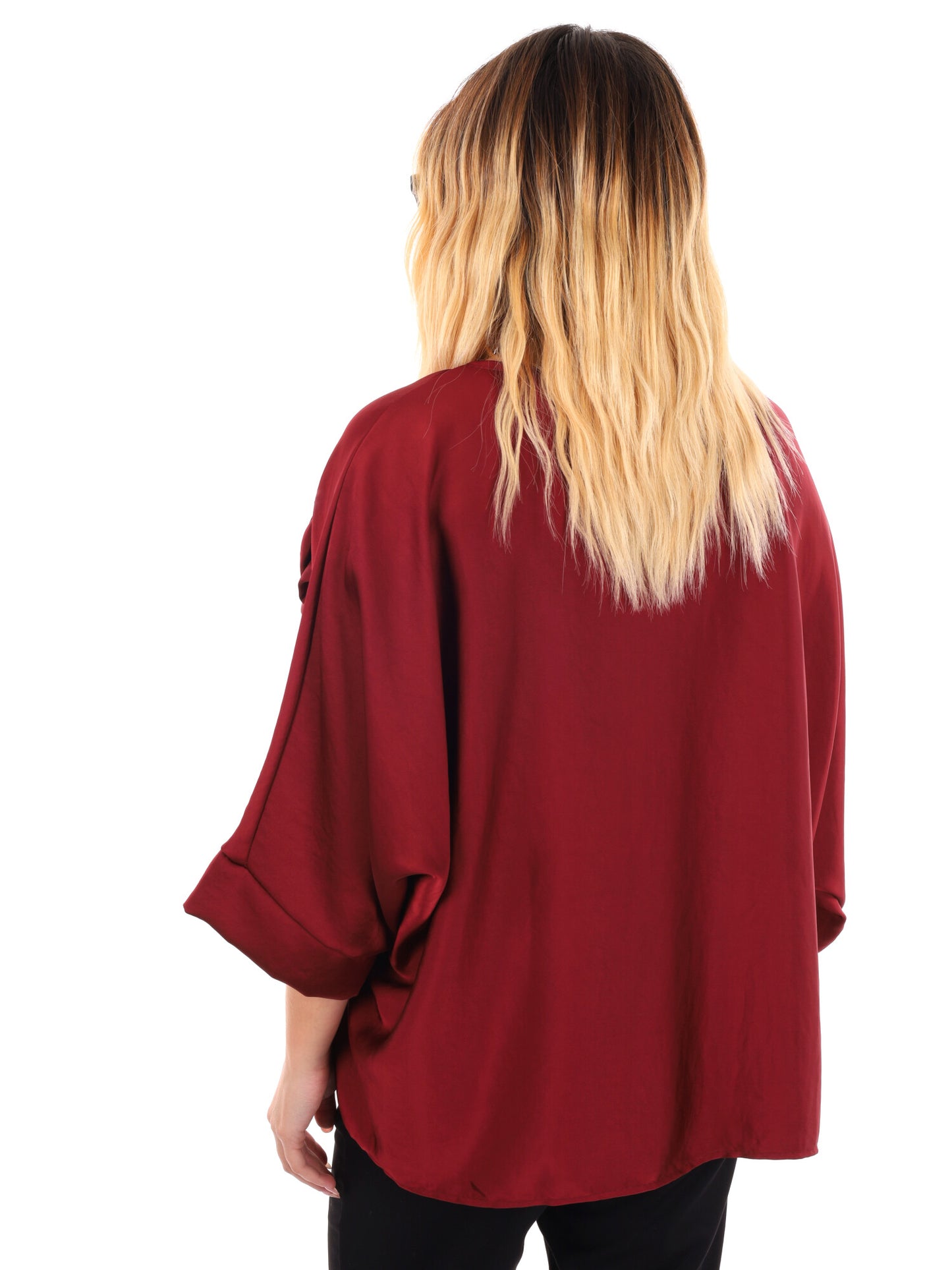CASACCA KIMONO MISS LOVE DA DONNA BORDEAUX