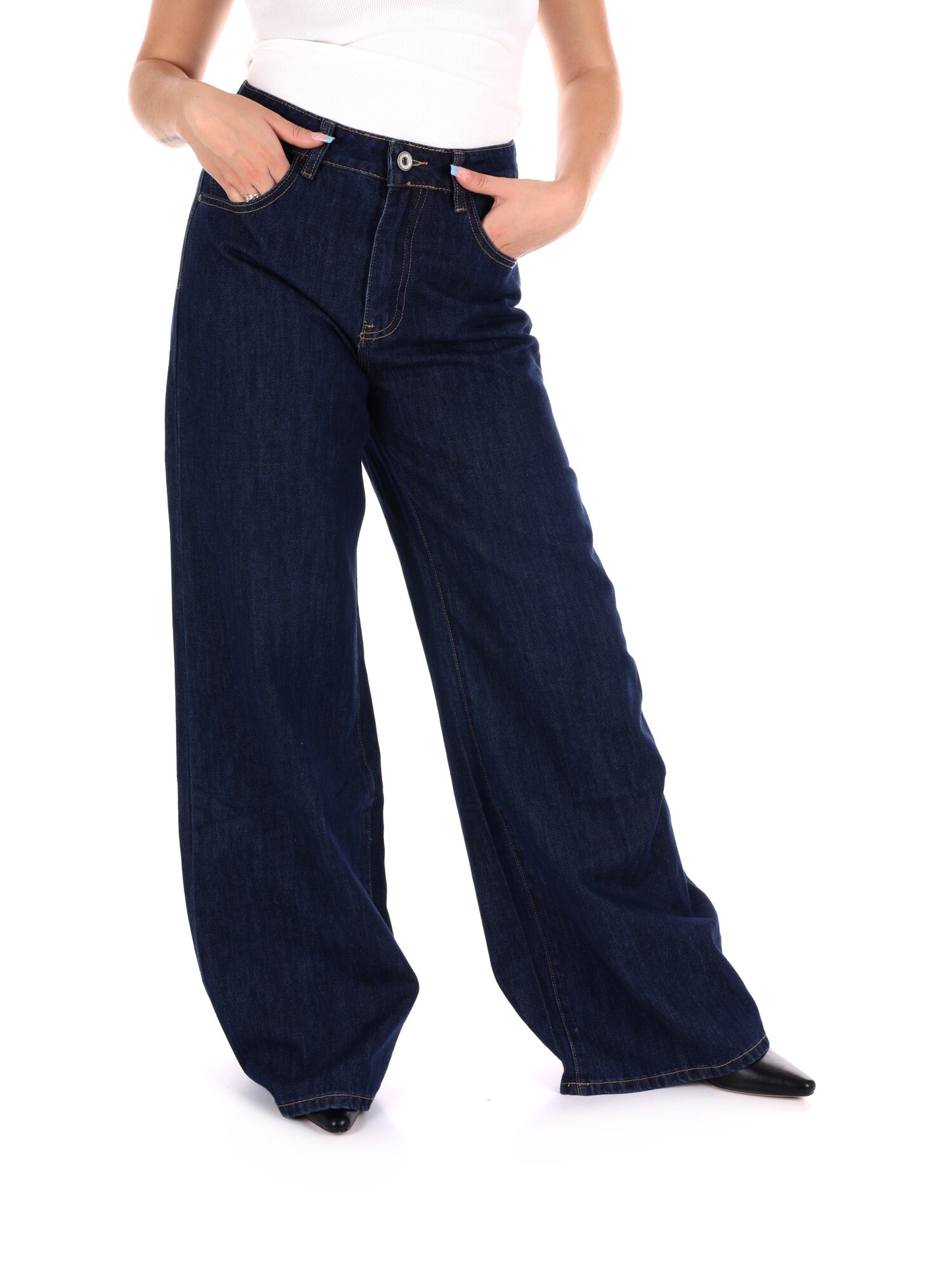 DENIM PANTAPALAZZO MISS LOVE DA DONNA BLU JEANS