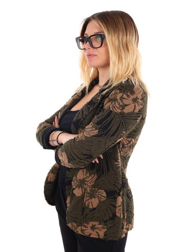 BLAZER PUNTO MILANO MISS LOVE DA DONNA NERO VERDE